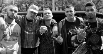 Absoluter YouTube-Tiefstand bei Gzuz und LX! 187 Strassenbande alle zusammen auf einem Bild in schwarz-weiß